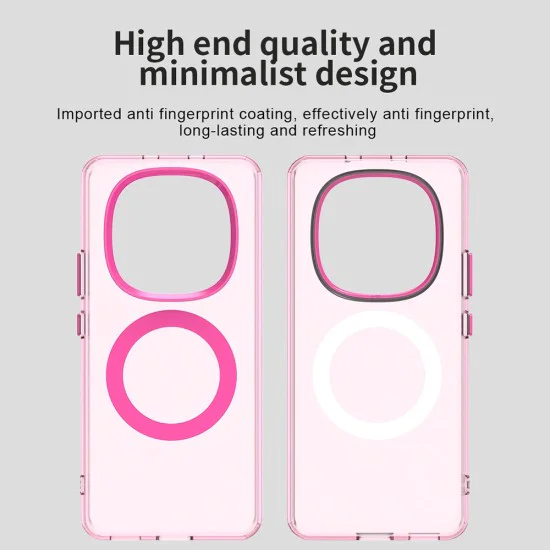 Калъф за Xiaomi Redmi Note 15 5G / Note 15 4G / Poco M8 5G - CandyCase MagSafe - Techsuit - Розов