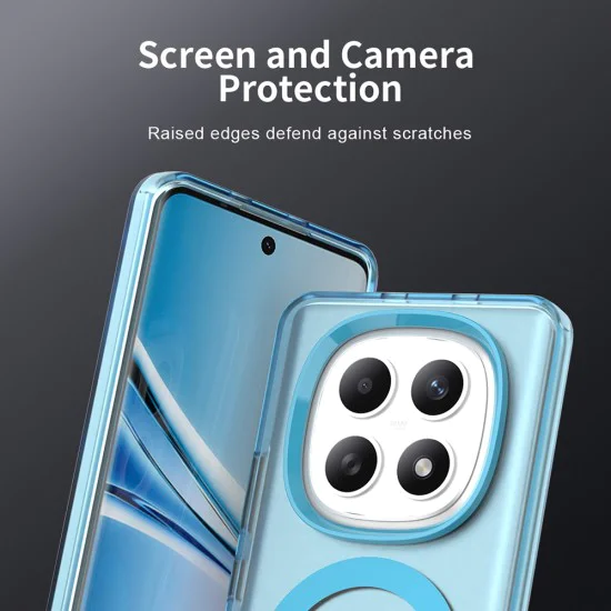 Калъф за Xiaomi Redmi Note 15 5G / Note 15 4G / Poco M8 5G - CandyCase MagSafe - Techsuit - Син