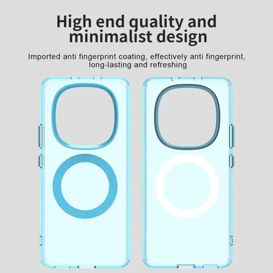 Калъф за Xiaomi Redmi Note 15 5G / Note 15 4G / Poco M8 5G - CandyCase MagSafe - Techsuit - Син