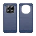 Калъф за Xiaomi Redmi Note 15 5G / Note 15 4G / Poco M8 5G - Carbon Silicone - Techsuit - Син