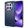 Калъф за Xiaomi Redmi Note 15 5G / Note 15 4G / Poco M8 5G - Carbon Silicone - Techsuit - Син