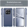 Калъф за Xiaomi Redmi Note 15 5G / Note 15 4G / Poco M8 5G - Carbon Silicone - Techsuit - Син