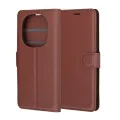 Калъф за Xiaomi Redmi Note 15 5G / Note 15 4G / Poco M8 5G - Leather Folio - Techsuit - Кафяв
