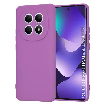 Калъф за Xiaomi Redmi Note 15 5G / Note 15 4G / Poco M8 5G - SoftFlex - Techsuit - Лилав