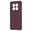 Калъф за Xiaomi Redmi Note 15 5G / Note 15 4G / Poco M8 5G - SoftFlex - Techsuit - Сливово червен