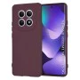 Калъф за Xiaomi Redmi Note 15 5G / Note 15 4G / Poco M8 5G - SoftFlex - Techsuit - Сливово червен