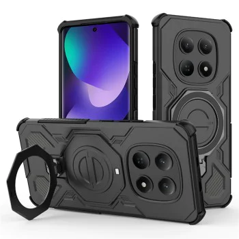 Калъф за Xiaomi Redmi Note 15 5G / Poco M8 5G - Carbon Shield PRO - Techsuit - Черен