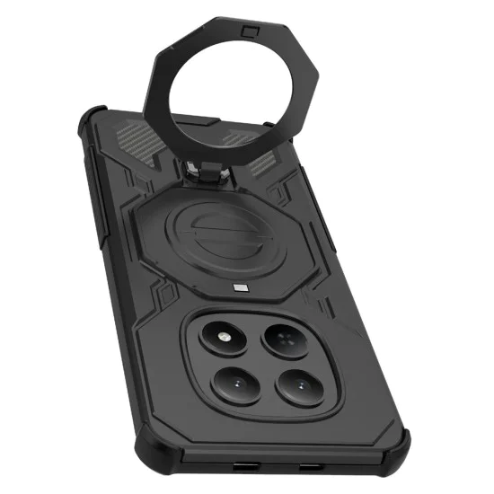 Калъф за Xiaomi Redmi Note 15 5G / Poco M8 5G - Carbon Shield PRO - Techsuit - Черен