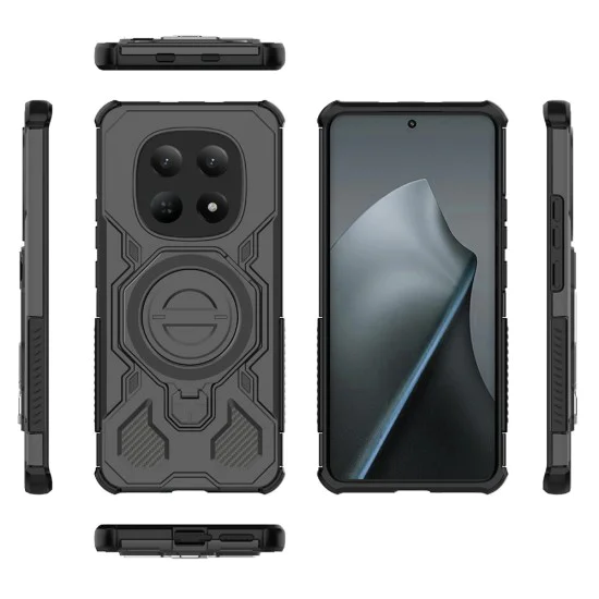 Калъф за Xiaomi Redmi Note 15 5G / Poco M8 5G - Carbon Shield PRO - Techsuit - Прозрачен