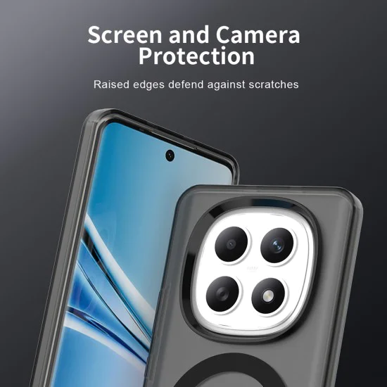 Калъф за Xiaomi Redmi Note 15 5G / Poco M8 5G - Techsuit CandyCase MagSafe - Черен