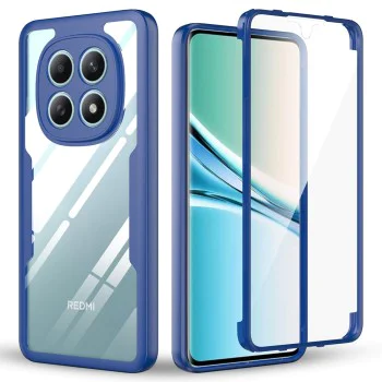 Калъф за Xiaomi Redmi Note 15 5G / Poco M8 5G - Techsuit ColorVerse 360 Series + Протектор - Син