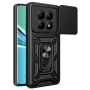 Калъф за Xiaomi Redmi Note 15 / Poco M8 5G - Techsuit CamShield Series - Черен
