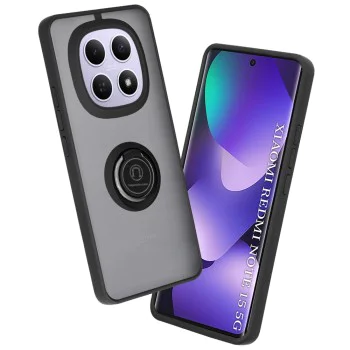 Калъф за Xiaomi Redmi Note 15 / Poco M8 5G - Techsuit Glinth - Черен