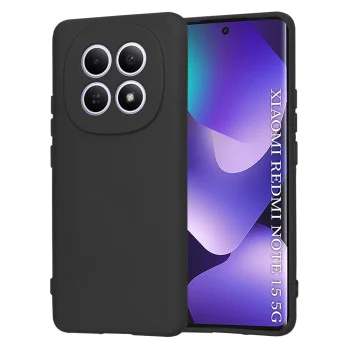 Калъф за Xiaomi Redmi Note 15 / Poco M8 5G - Techsuit SoftFlex - Черен