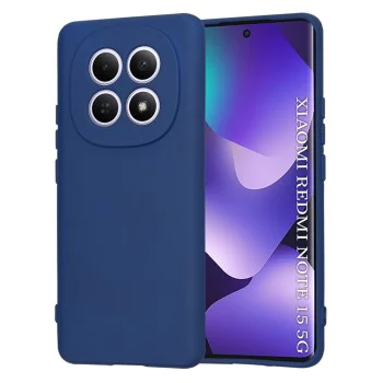 Калъф за Xiaomi Redmi Note 15 / Poco M8 5G - Techsuit SoftFlex - Тъмносин