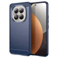 Калъф за Xiaomi Redmi Note 15 Pro 4G - Carbon Silicone - Techsuit - Син