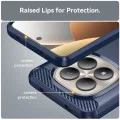 Калъф за Xiaomi Redmi Note 15 Pro 4G - Carbon Silicone - Techsuit - Син