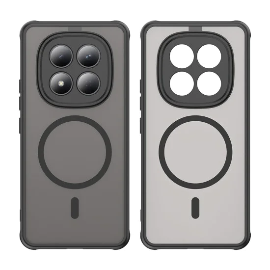 Калъф за Xiaomi Redmi Note 15 Pro 4G - HaloFrost II MagSafe - Techsuit - Черен