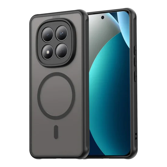 Калъф за Xiaomi Redmi Note 15 Pro 4G - HaloFrost II MagSafe - Techsuit - Черен