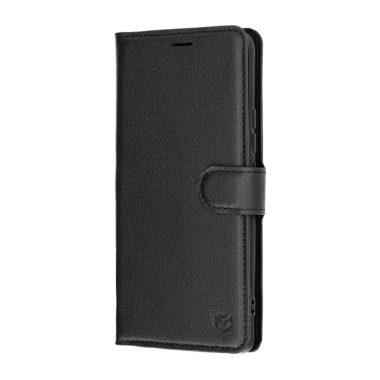 Калъф за Xiaomi Redmi Note 15 Pro 4G - Leather Folio - Techsuit - Черен