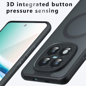 Калъф за Xiaomi Redmi Note 15 Pro 4G - PureFrost MagSafe - Techsuit - Матово черен