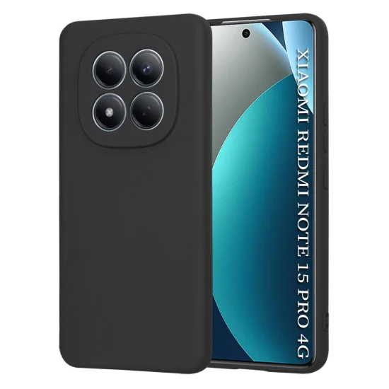 Калъф за Xiaomi Redmi Note 15 Pro 4G - SoftFlex - Techsuit - Черен