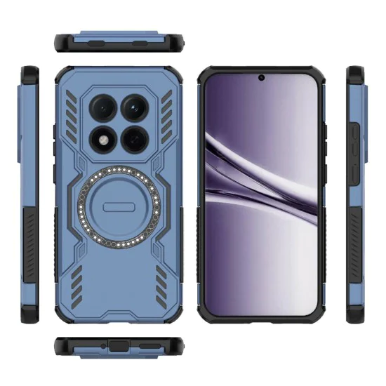 Калъф за Xiaomi Redmi Note 15 Pro 5G - ArmorMag Case - Techsuit - Син