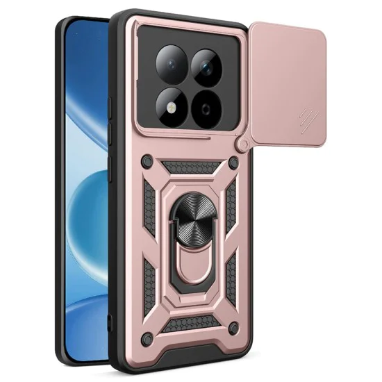 Калъф за Xiaomi Redmi Note 15 Pro 5G - CamShield Series - Techsuit - Розово злато