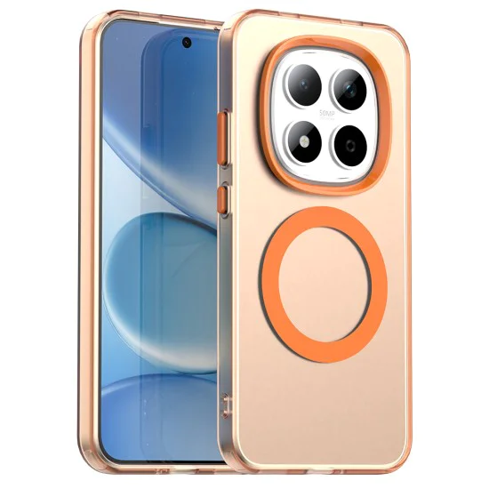 Калъф за Xiaomi Redmi Note 15 Pro 5G - CandyCase MagSafe - Techsuit - Оранжев