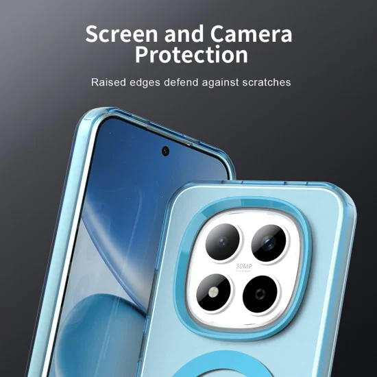 Калъф за Xiaomi Redmi Note 15 Pro 5G - CandyCase MagSafe - Techsuit - Син