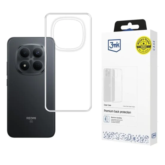 Калъф за Xiaomi Redmi Note 15 Pro 5G - Clear Case - 3mk - Прозрачен