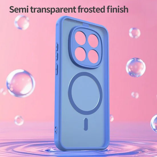 Калъф за Xiaomi Redmi Note 15 Pro 5G - HaloFrost II MagSafe - Techsuit - Небесносин