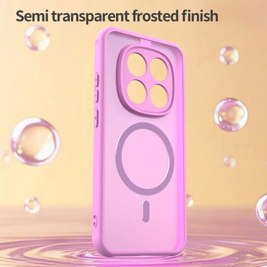 Калъф за Xiaomi Redmi Note 15 Pro 5G - HaloFrost II MagSafe - Techsuit - Розов