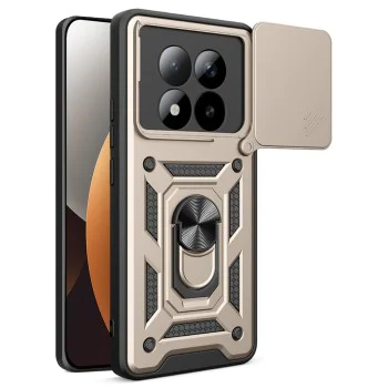 Калъф за Xiaomi Redmi Note 15 Pro+ 5G / Poco M8 Pro 5G - CamShield Series - Techsuit - Златист