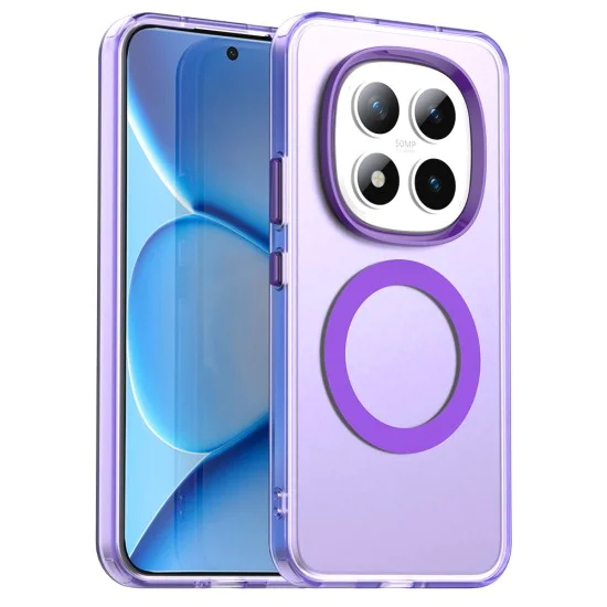Калъф за Xiaomi Redmi Note 15 Pro+ 5G / Poco M8 Pro 5G - CandyCase MagSafe - Techsuit - Лилав