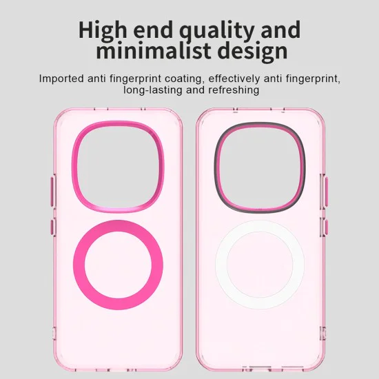 Калъф за Xiaomi Redmi Note 15 Pro+ 5G / Poco M8 Pro 5G - CandyCase MagSafe - Techsuit - Розов