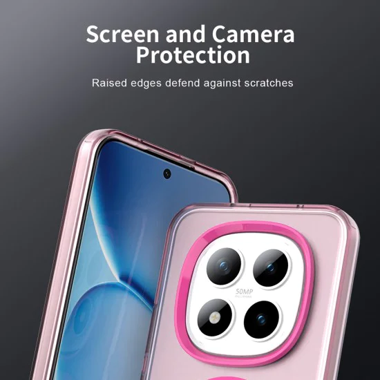 Калъф за Xiaomi Redmi Note 15 Pro+ 5G / Poco M8 Pro 5G - CandyCase MagSafe - Techsuit - Розов