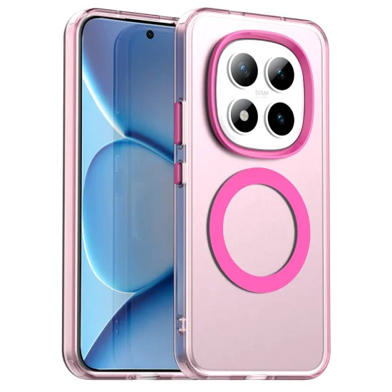 Калъф за Xiaomi Redmi Note 15 Pro+ 5G / Poco M8 Pro 5G - CandyCase MagSafe - Techsuit - Розов
