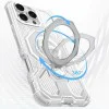 Калъф за Xiaomi Redmi Note 15 Pro+ 5G / Poco M8 Pro 5G - Carbon Shield PRO - Techsuit - Лилав прозрачен