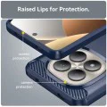Калъф за Xiaomi Redmi Note 15 Pro+ 5G / Poco M8 Pro 5G - Carbon Silicone - Techsuit - Син