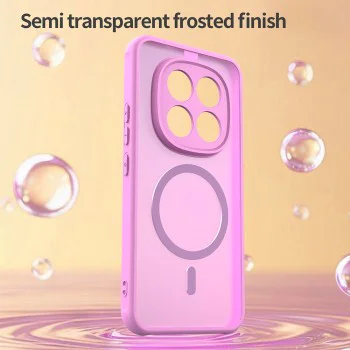 Калъф за Xiaomi Redmi Note 15 Pro+ 5G / Poco M8 Pro 5G - HaloFrost II MagSafe - Techsuit - Розов