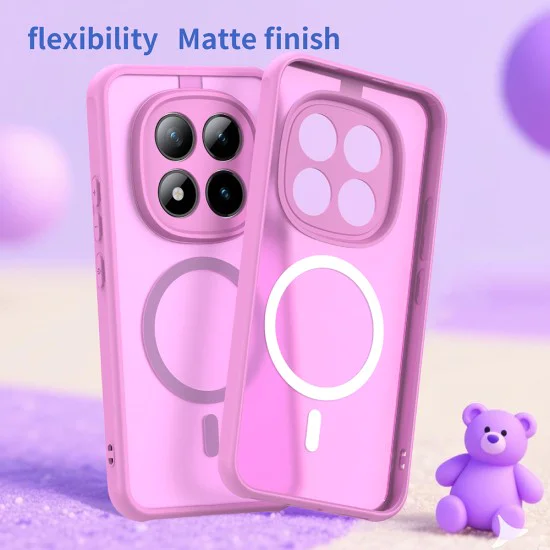 Калъф за Xiaomi Redmi Note 15 Pro+ 5G / Poco M8 Pro 5G - HaloFrost II MagSafe - Techsuit - Розов