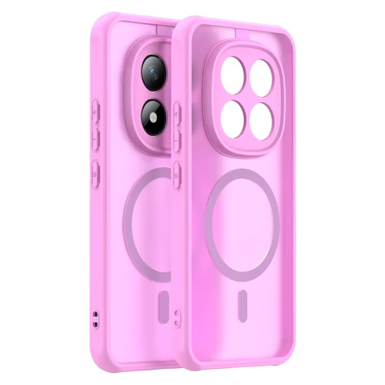 Калъф за Xiaomi Redmi Note 15 Pro+ 5G / Poco M8 Pro 5G - HaloFrost II MagSafe - Techsuit - Розов