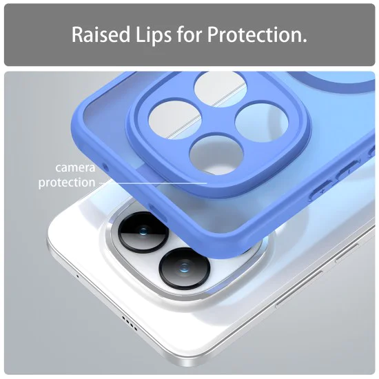 Калъф за Xiaomi Redmi Note 15 Pro+ 5G / Poco M8 Pro 5G - HaloFrost II MagSafe - Techsuit - Син