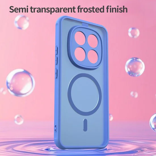 Калъф за Xiaomi Redmi Note 15 Pro+ 5G / Poco M8 Pro 5G - HaloFrost II MagSafe - Techsuit - Син