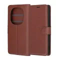 Калъф за Xiaomi Redmi Note 15 Pro+ 5G / Poco M8 Pro 5G - Leather Folio - Techsuit - Кафяв