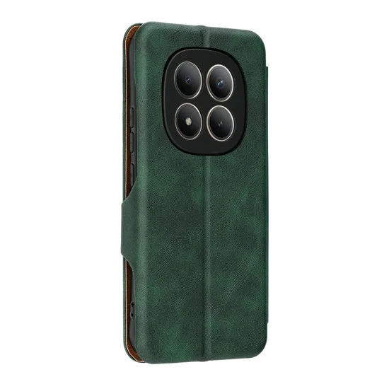 Калъф за Xiaomi Redmi Note 15 Pro+ 5G / Poco M8 Pro 5G - Safe Wallet Plus - Techsuit - Зелен