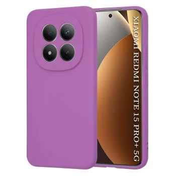 Калъф за Xiaomi Redmi Note 15 Pro+ 5G / Poco M8 Pro 5G - SoftFlex - Techsuit - Лилав