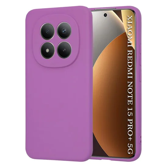 Калъф за Xiaomi Redmi Note 15 Pro+ 5G / Poco M8 Pro 5G - SoftFlex - Techsuit - Лилав