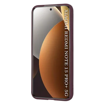 Калъф за Xiaomi Redmi Note 15 Pro+ 5G / Poco M8 Pro 5G - SoftFlex - Techsuit - Сливово червен